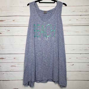 Motherhood Maternity Blue Beach Bump Coverup